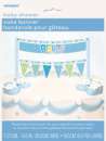 Cake Banner - Blue Baby Shower